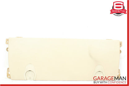 03-06 Mercedes R230 SL500 Rear Cargo Strap Luggage Trim Cover Panel Beige