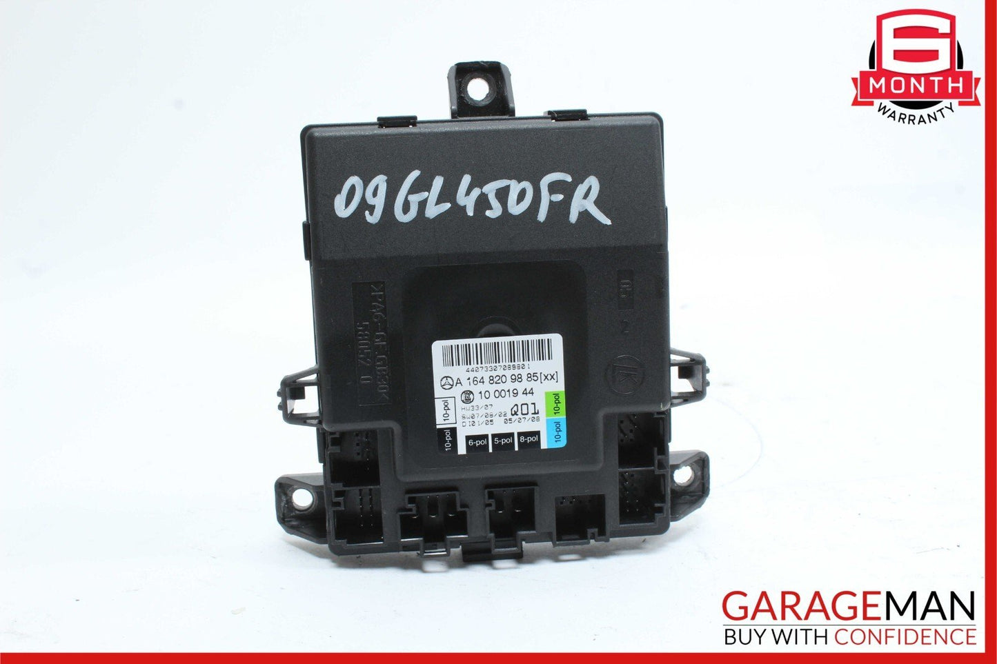 06-13 Mercedes X164 GL450 ML350 R350 Front Right Side Door Control Module Unit