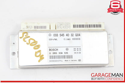 03-06 Mercedes R230 SL500 ABS ESP Anti Lock Brake Control Module Unit OEM