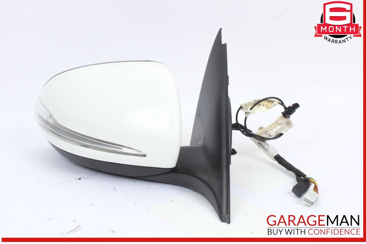 15-16 Mercedes W205 C300 Front Right Side Door Rear View Mirror w/ Blind Spot