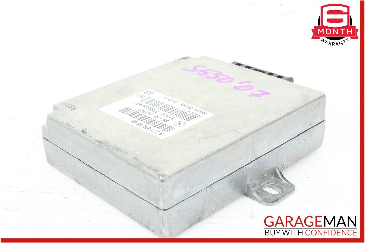 07-13 Mercedes W221 S350 CL550 Voice Language Communication Controller Module