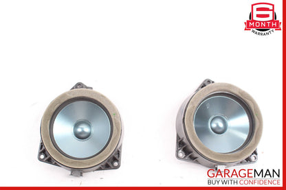 03-09 Mercedes C230 CLK550 Front Right & Left Door Audio Sound Speaker Set of 2