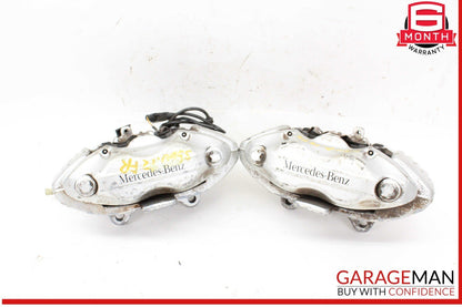 07-14 Mercedes W221 S550 CL550 Front Right & Left Brake Caliper Calipers Set