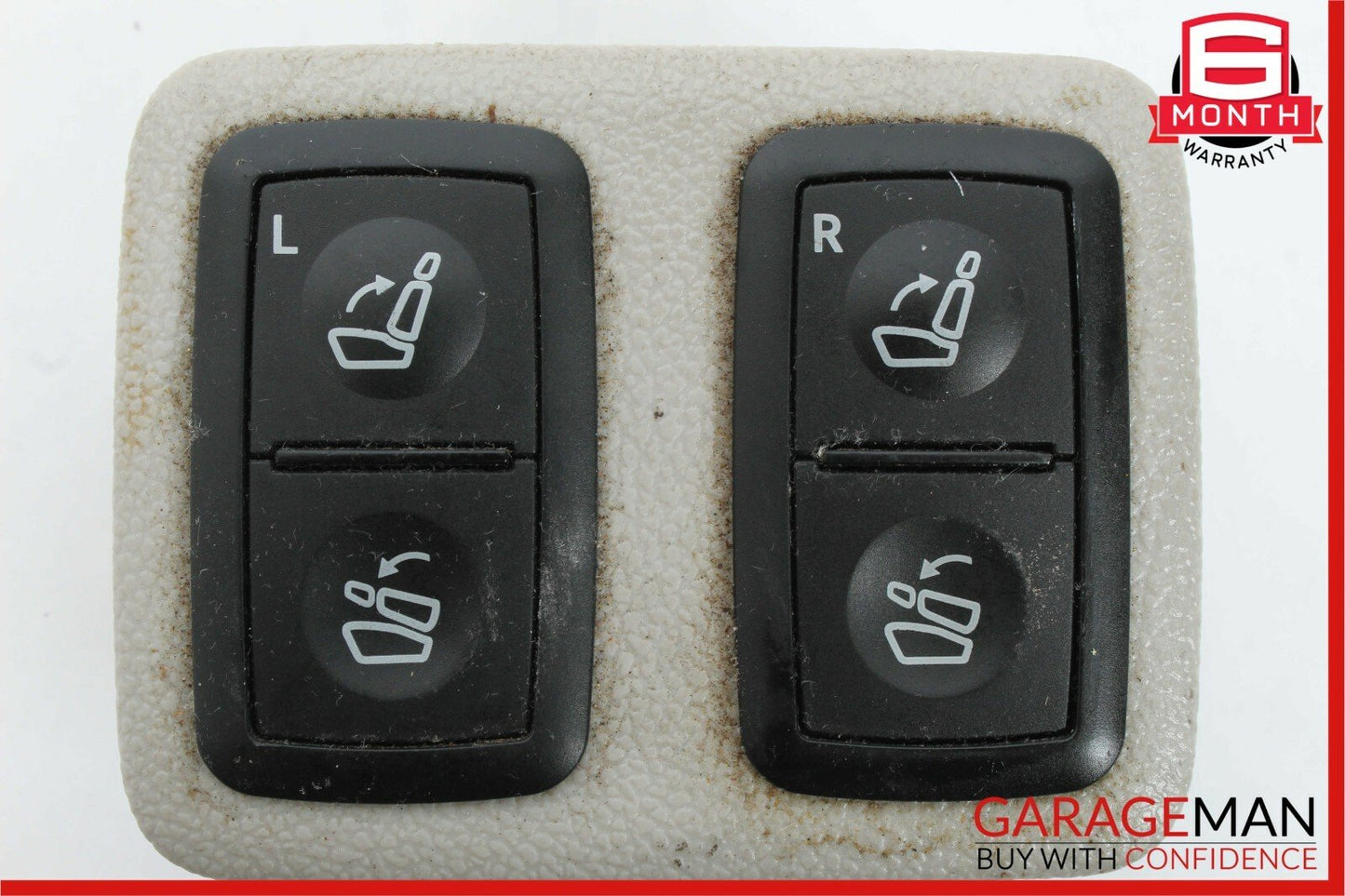 07-12 Mercedes X164 GL450 GL350 3rd Row Seat Folding Power Switch Button Gray
