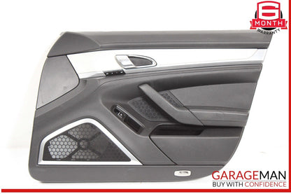 10-16 Porsche Panamera 970 GTS Front Right Interior Door Panel Leather OEM