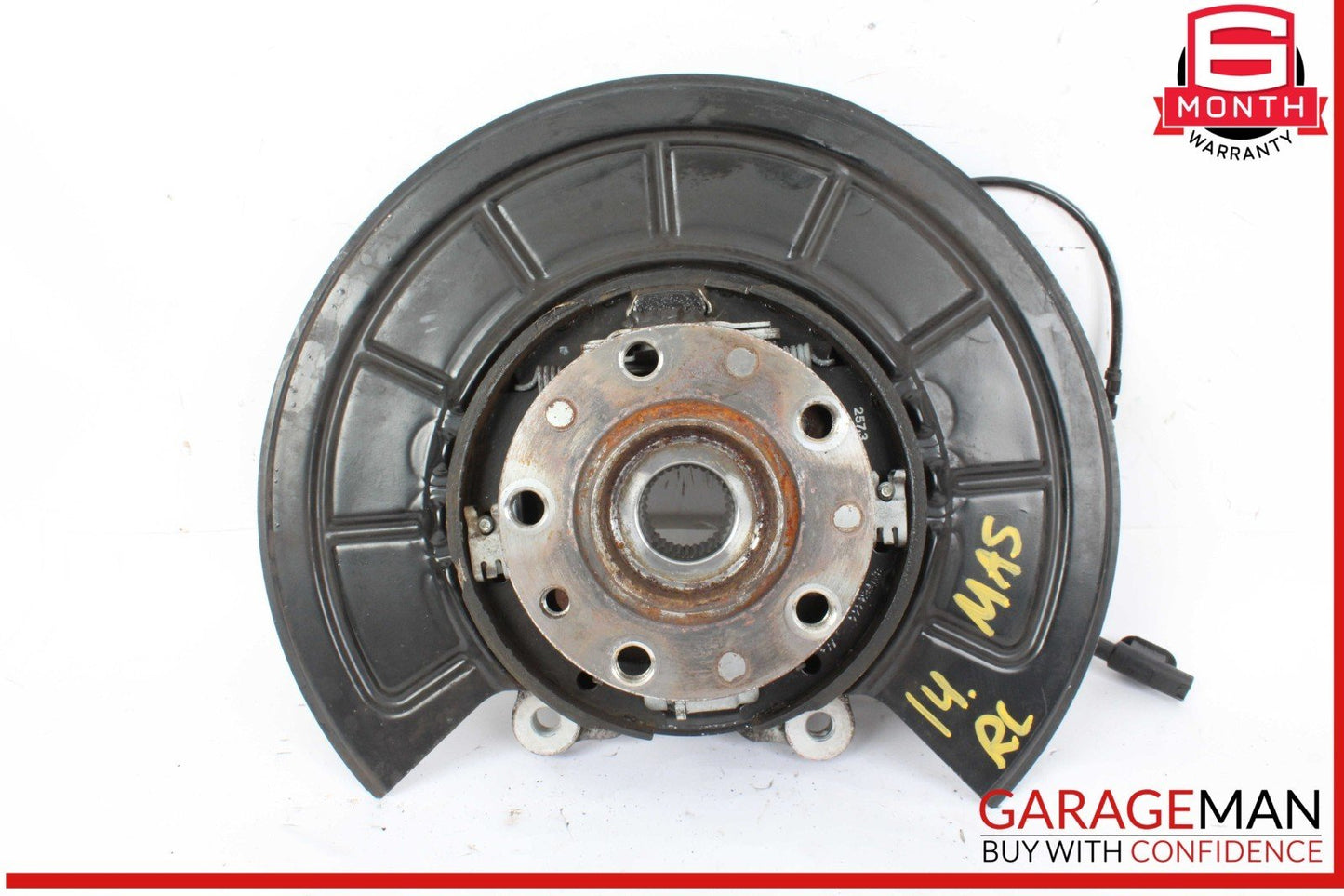 14-17 Maserati Ghibli S Rear Left Driver Side Spindle Knuckle Hub Bearing OEM