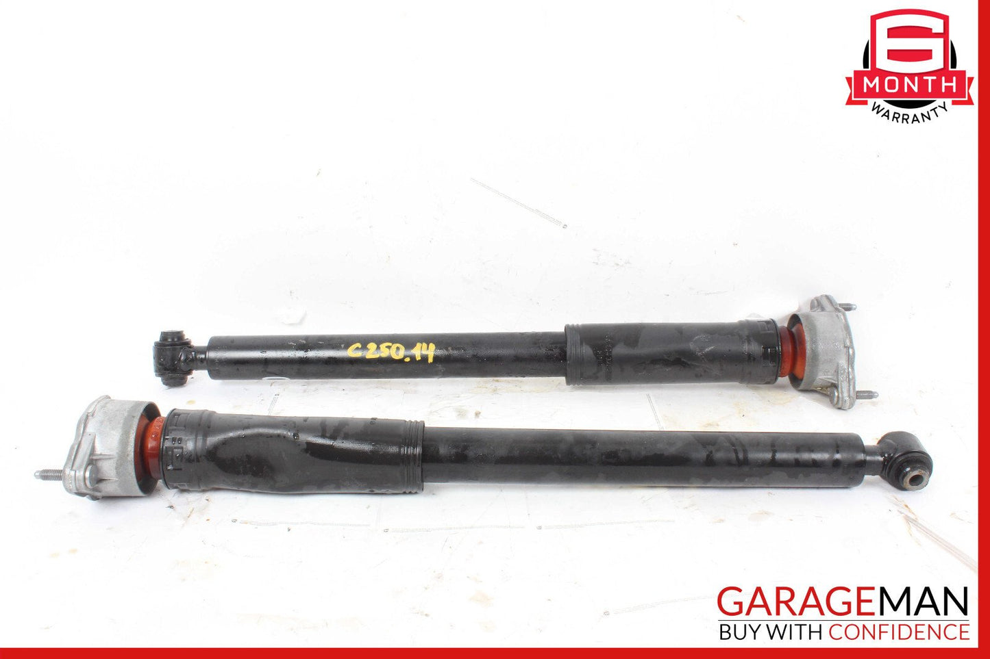 12-15 Mercedes W204 C250 Coupe RWD SACHS Rear Left & Right Shock Absorber Struts