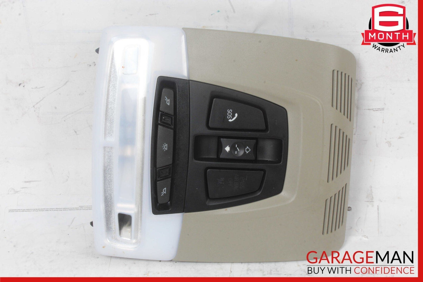 12-18 BMW F30 328i 528i Front Top Upper Overhead Dome Light Lamp Reading Map OEM
