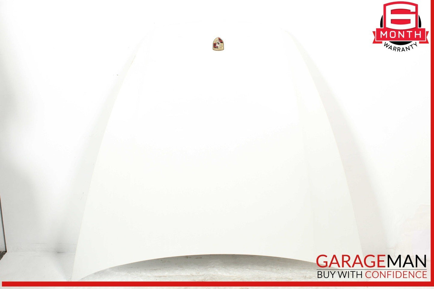 11-14 Porsche Cayenne 958 Front Hood Bonnet Panel Assembly White OEM