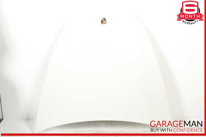 11-14 Porsche Cayenne 958 Front Hood Bonnet Panel Assembly White OEM
