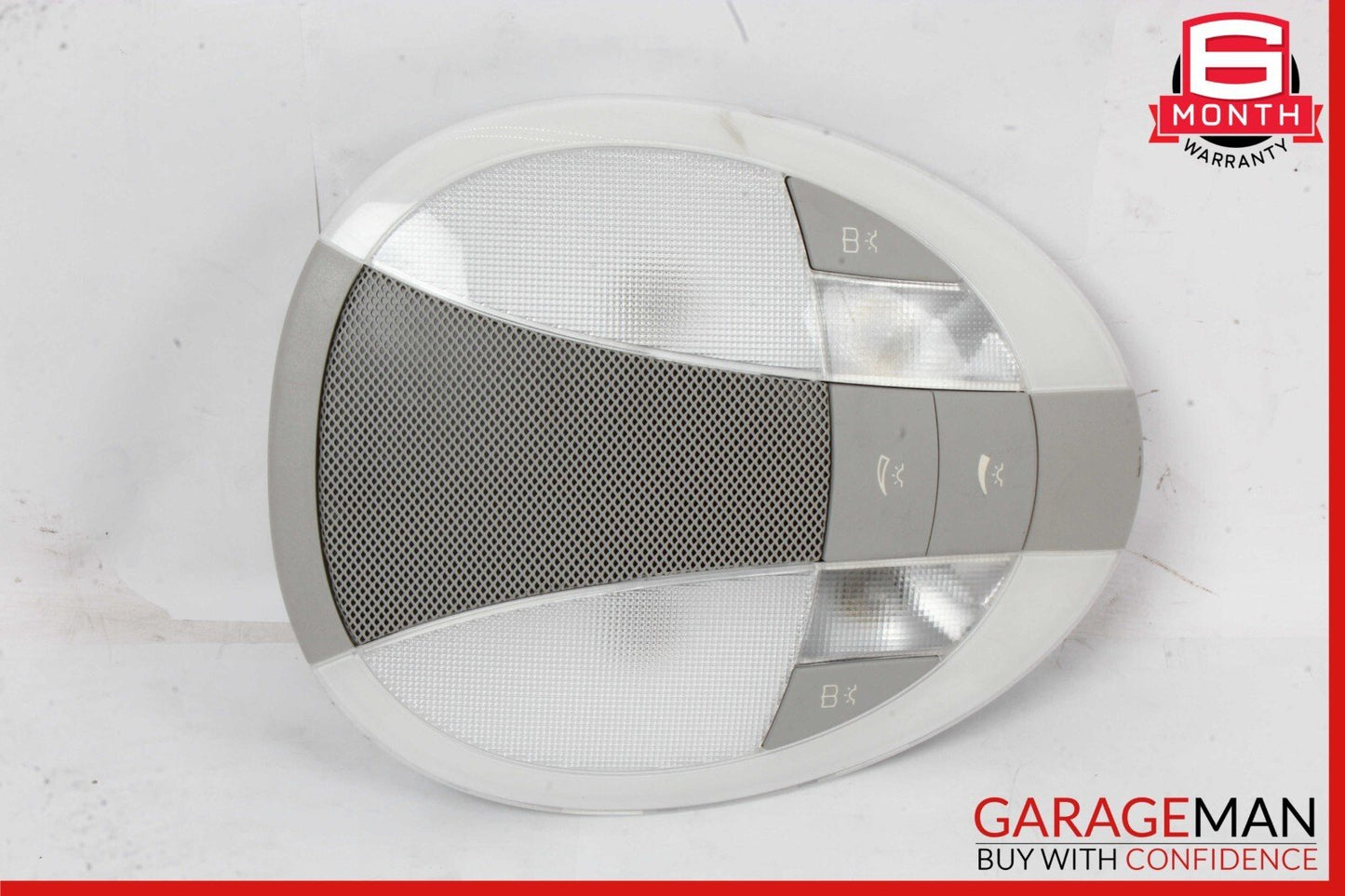 03-11 Mercedes W211 E350 CLS500 Rear Overhead Dome Light Gray 2118207501 OEM