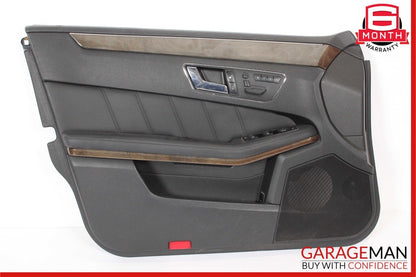 10-13 Mercedes W212 E350 E550 Front Left Driver Side Interior Door Panel Assy