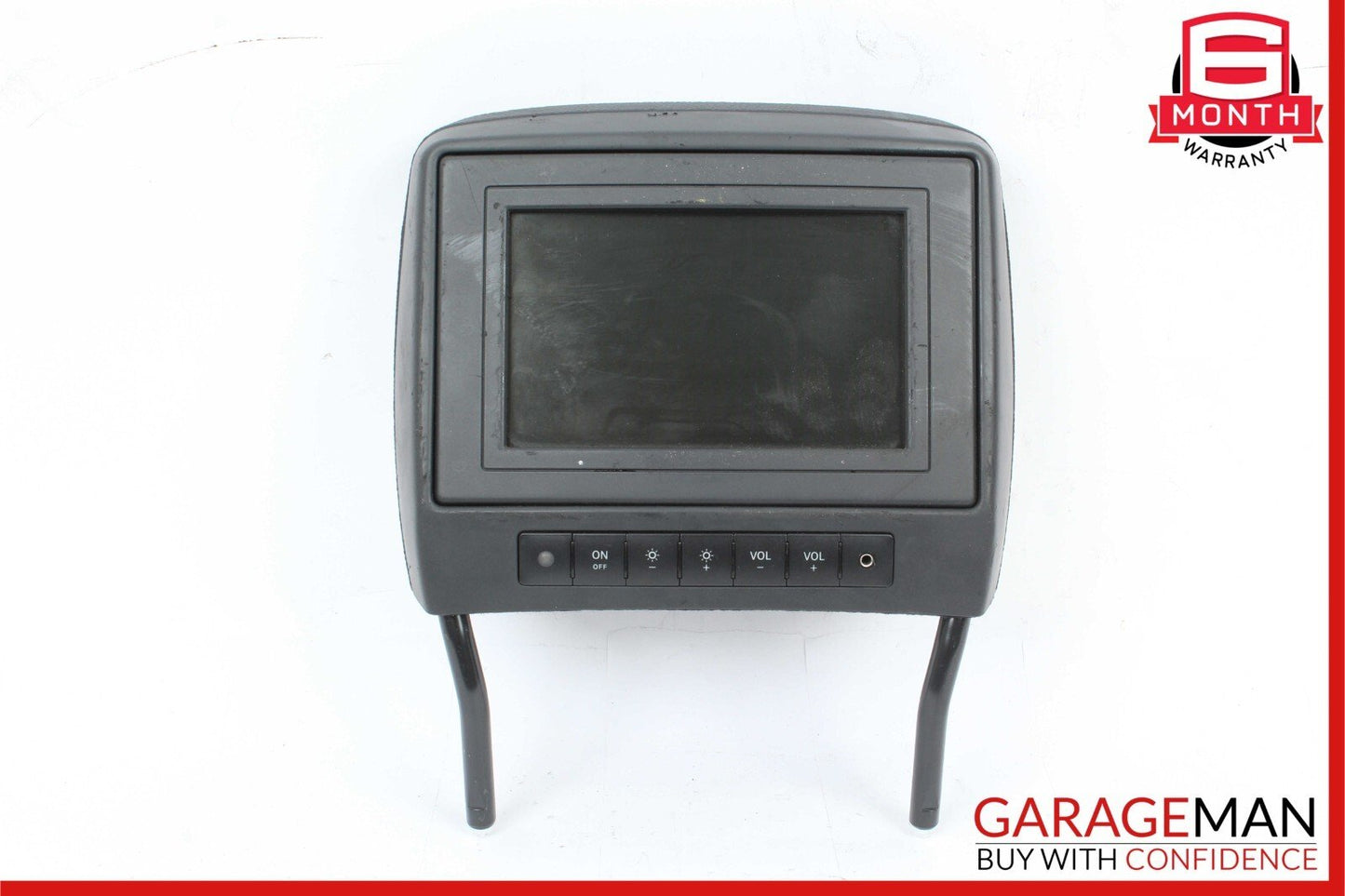 06-12 Mercedes X164 GL550 Rear Seat Headrest Screen Monitor Display Assy Black