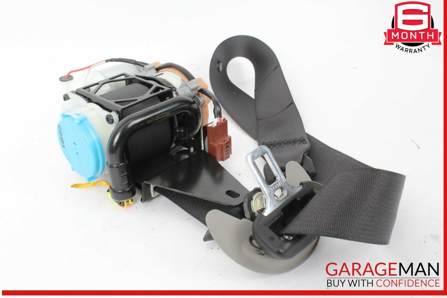 15-20 Hyundai Genesis G80 Front Right Passenger Side Seat Belt Seatbelt Black