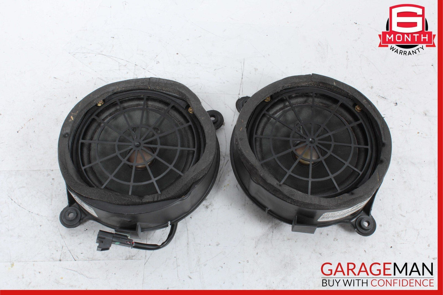 02-05 Mercedes W163 ML320 ML55 AMG Door Sound Audio Speaker Set of 2 Pc