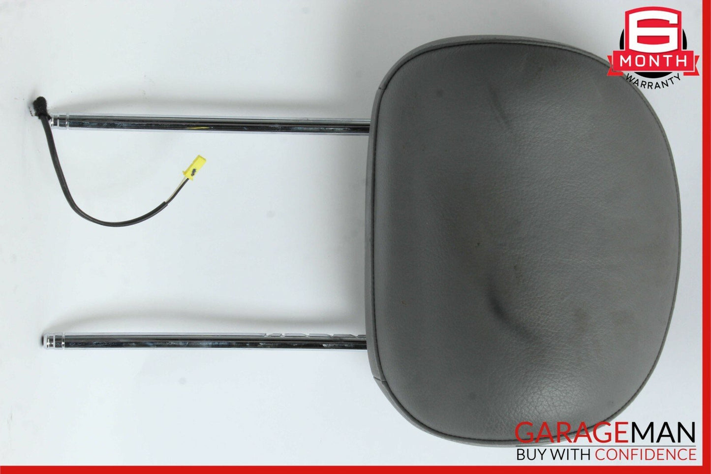06-11 Mercedes W219 CLS500 Front Right or Left Seat Headrest Head Rest Gray