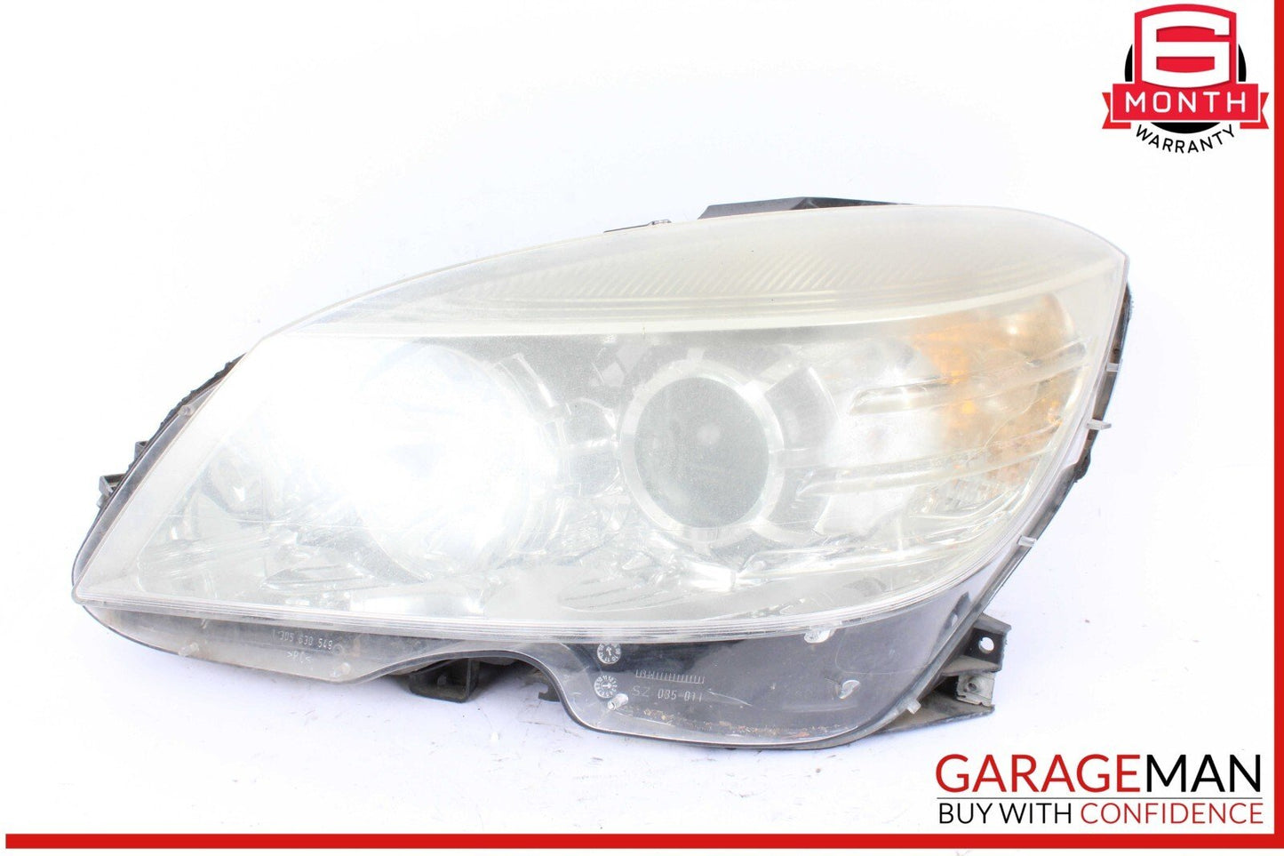 08-11 Mercedes W204 C300 C350 Front Left Side Headlight Head Light Lamp Halogen