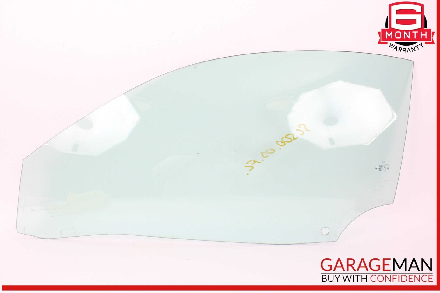 03-12 Mercedes R230 SL500 SL55 AMG Front Left Driver Side Door Window Glass OEM