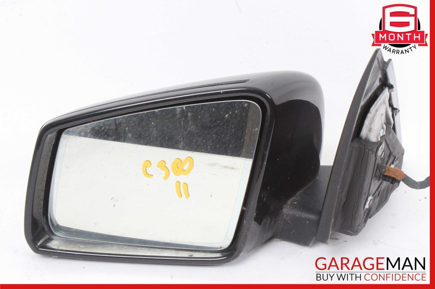 10-11 Mercedes W204 C300 C350 Front Left Driver Side Rear View Door Mirror OEM