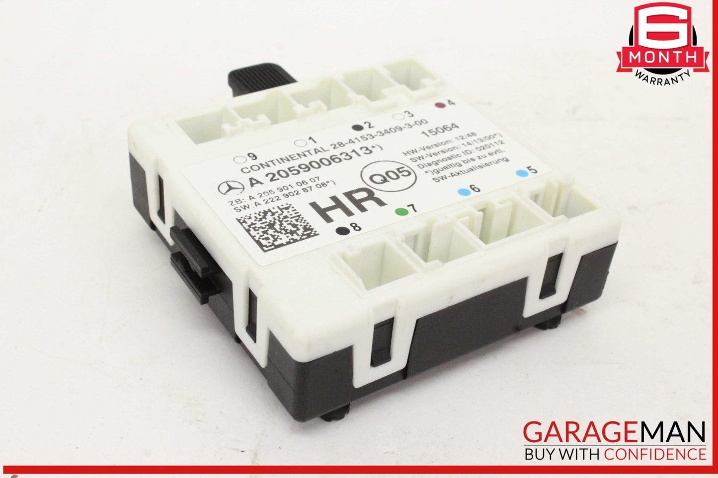 15-18 Mercedes W205 C300 Rear Right Passenger Side Door Control Module Unit OEM