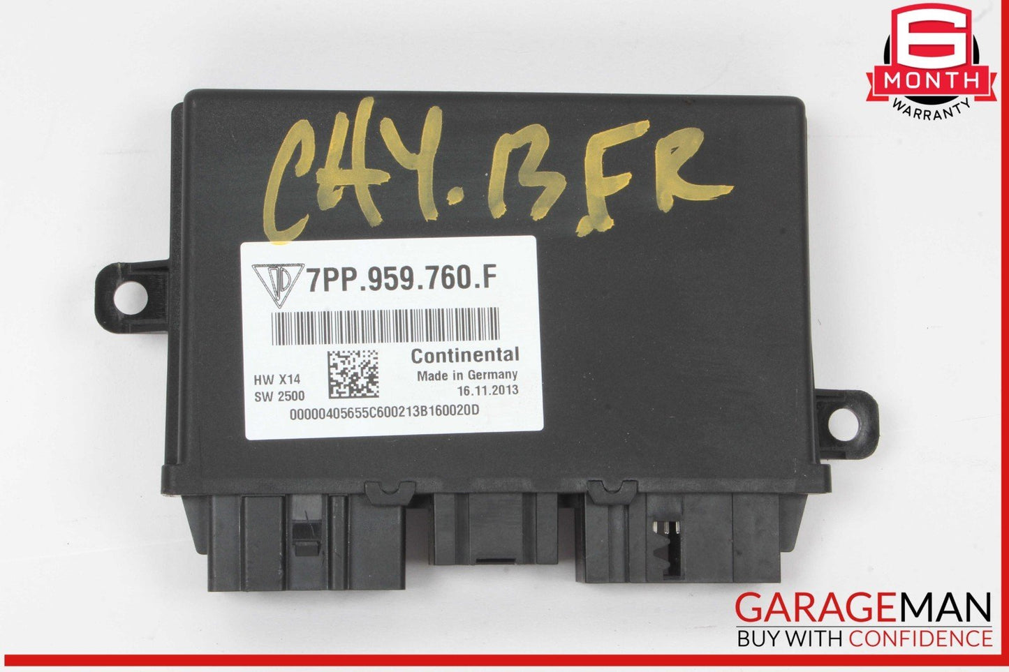 11-18 Porsche Cayenne 958 S Front Left or Right Side Seat Control Module Unit