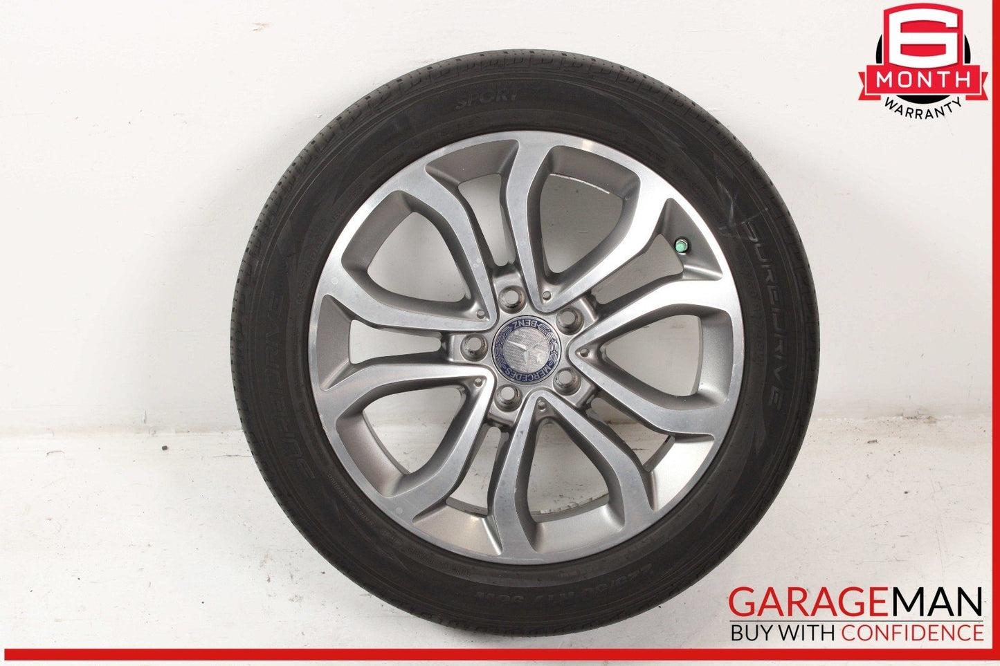 15-18 Mercedes W205 C300 C400 Wheel Tire Rim 17" 7Jx17H2 ET48.5 OEM