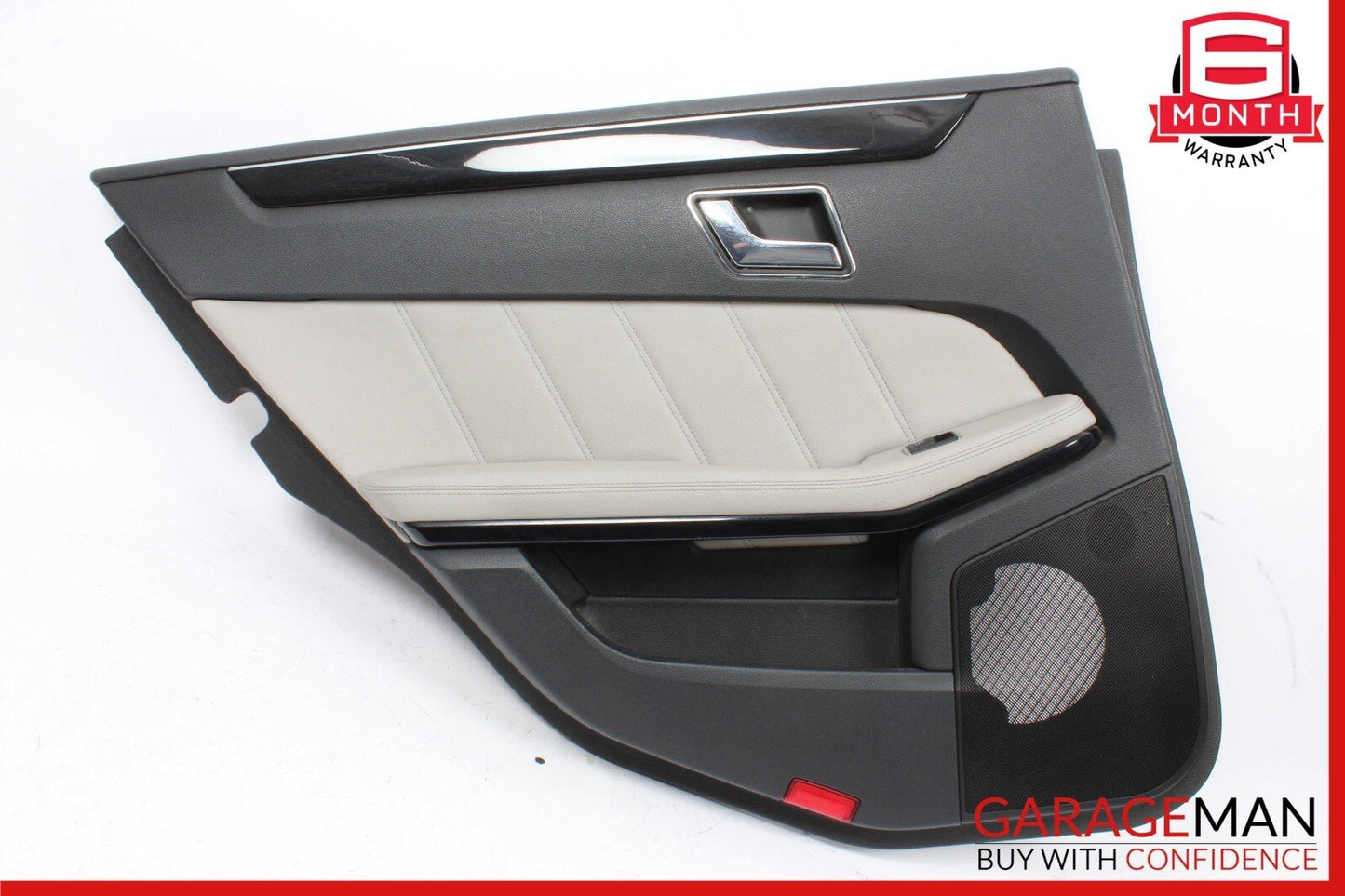 10-13 Mercedes W212 E350 E550 E400 Rear Left Side Interior Door Panel Assy Grey