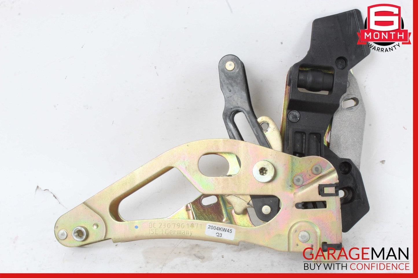 03-12 Mercedes R230 SL500 Convertible Right Trunk Frame Lock Cylinder Bracket