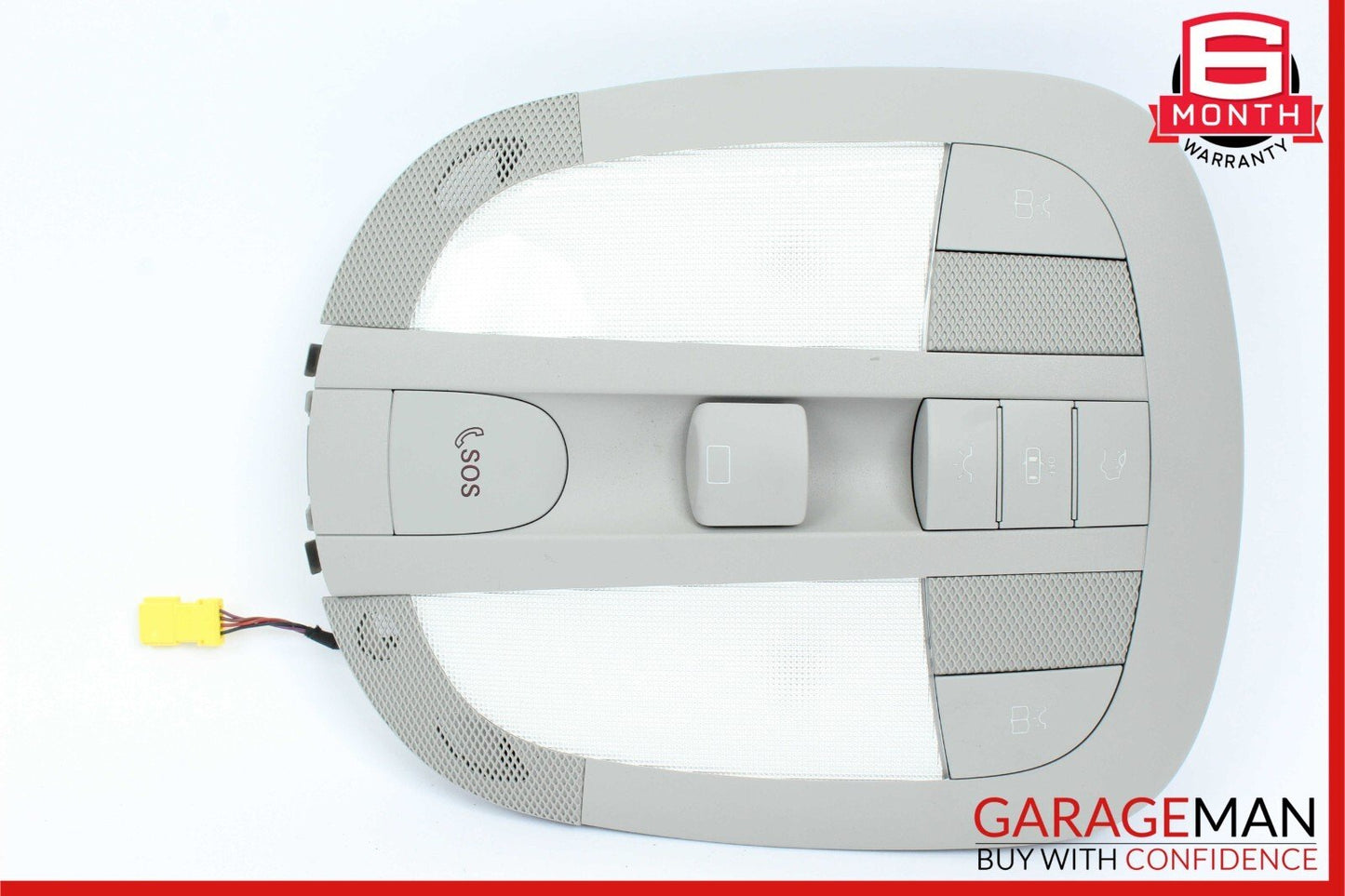 06-13 Mercedes X164 GL550 4MATIC Front Overhead Dome Light Lamp Gray OEM