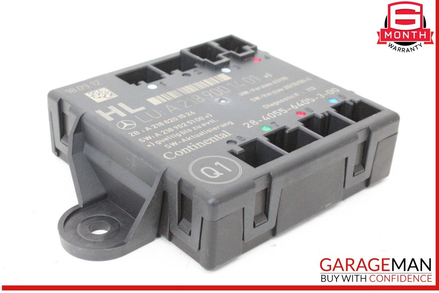08-18 Mercedes W204 C250 CGI Rear Left Driver Side Door Control Module Unit OEM