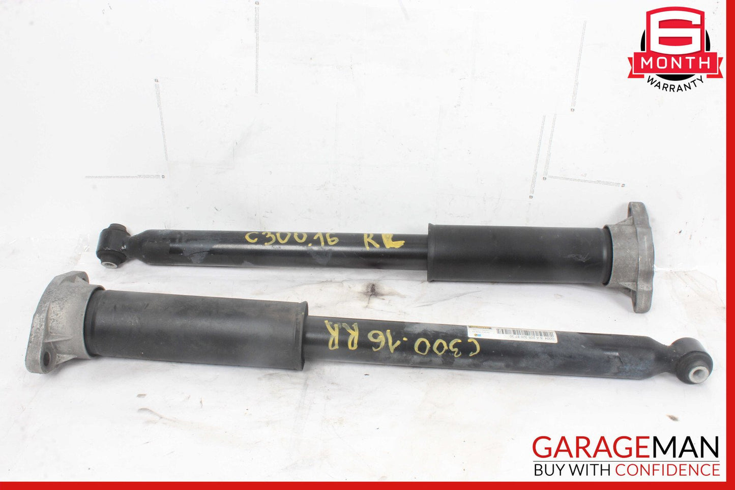 15-20 Mercedes W205 C300 C350e Rear Left & Right Shock Strut Absorber Set OEM