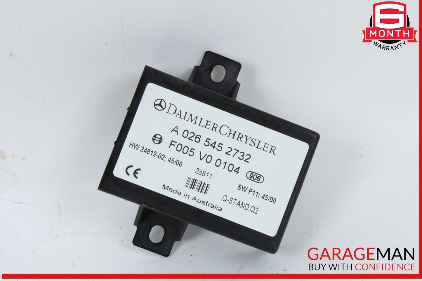 03-06 Mercedes R230 SL500 SL55 Diagnosis System Module 0265452732 OEM