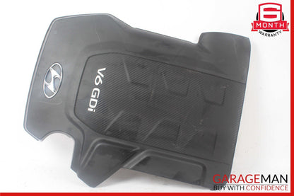 15-16 Hyundai Genesis Engine Motor Top Cover Panel Lid Black 29240-3CDD0 OEM