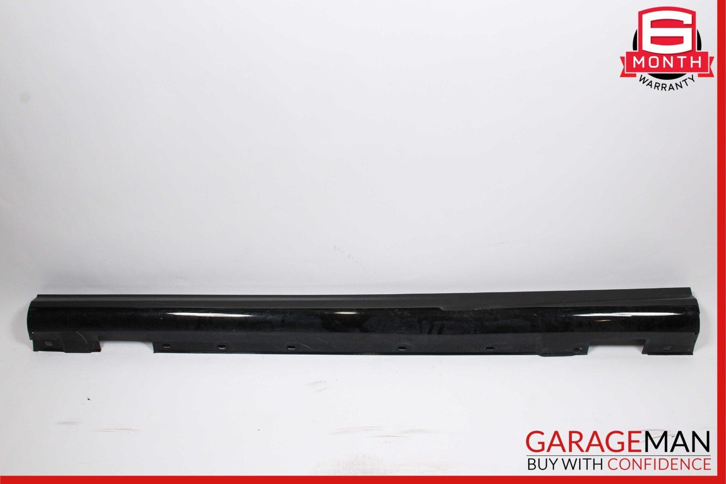 08-14 Mercedes W204 C300 C350 Left Side Skirt Rocker Moulding Cover Panel Black