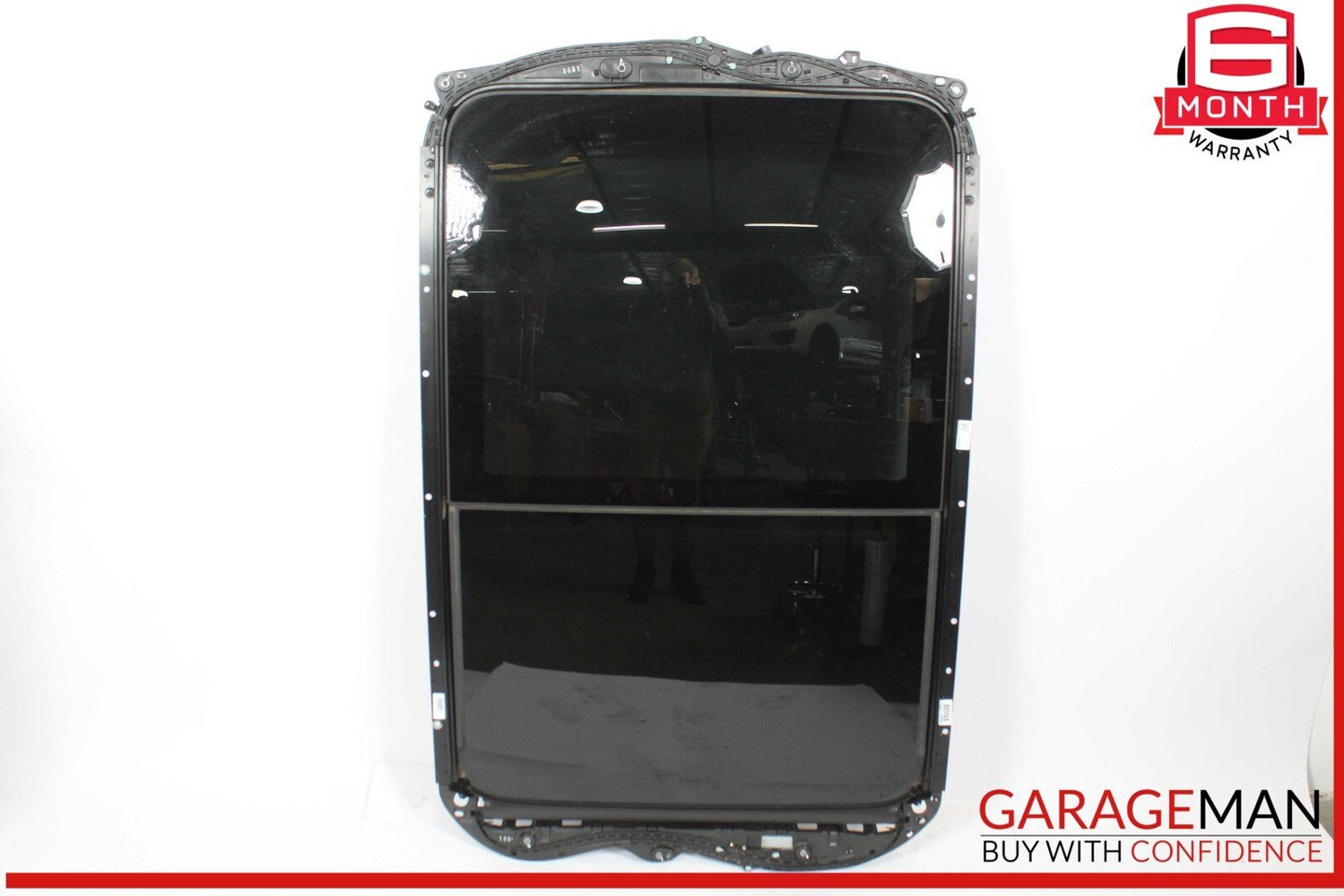 15-24 Porsche Macan 95B Panoramic Roof Glass Frame Black OEM
