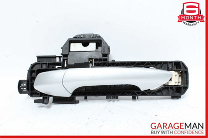 10-13 Mercedes W212 E350 Rear Left Driver Side Exterior Door Handle Silver OEM