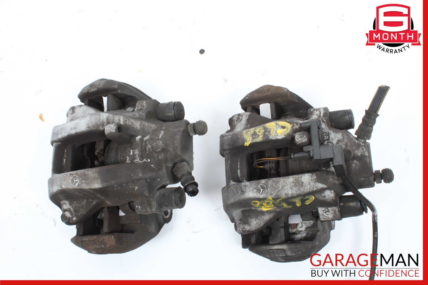 07-14 Mercedes W216 CL550 S550 Rear Left & Right Brake Caliper Calipers Set of 2