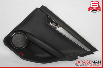 08-14 Mercedes W204 C300 Sedan Rear Right Passenger Side Door Panel Cover Black