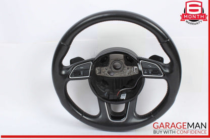 13-17 Audi Q5 A4 Front Left Driver Side Steering Wheel Black 4L0419091 OEM