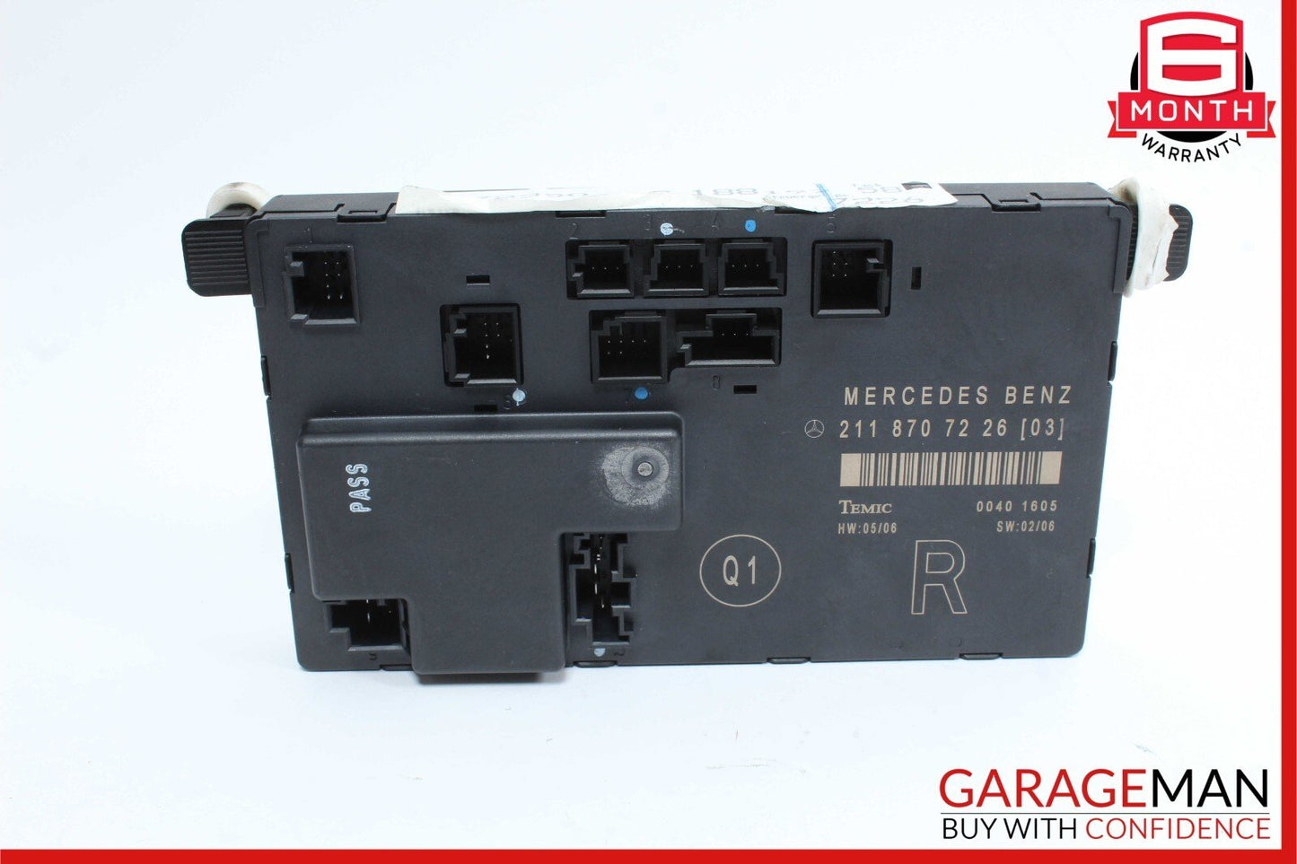 03-09 Mercedes W211 E55 AMG E550 Front Right Passenger Door Control Module OEM