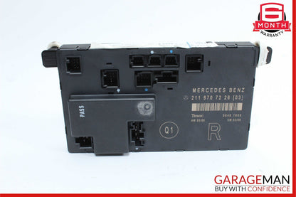 03-09 Mercedes W211 E55 AMG E550 Front Right Passenger Door Control Module OEM