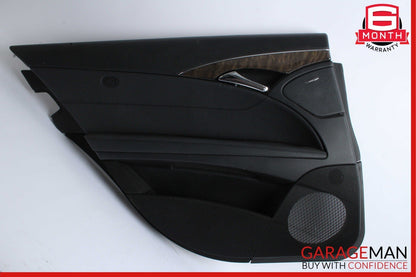 07-09 Mercedes W211 E350 E500 Rear Left Driver Side Interior Door Panel OEM