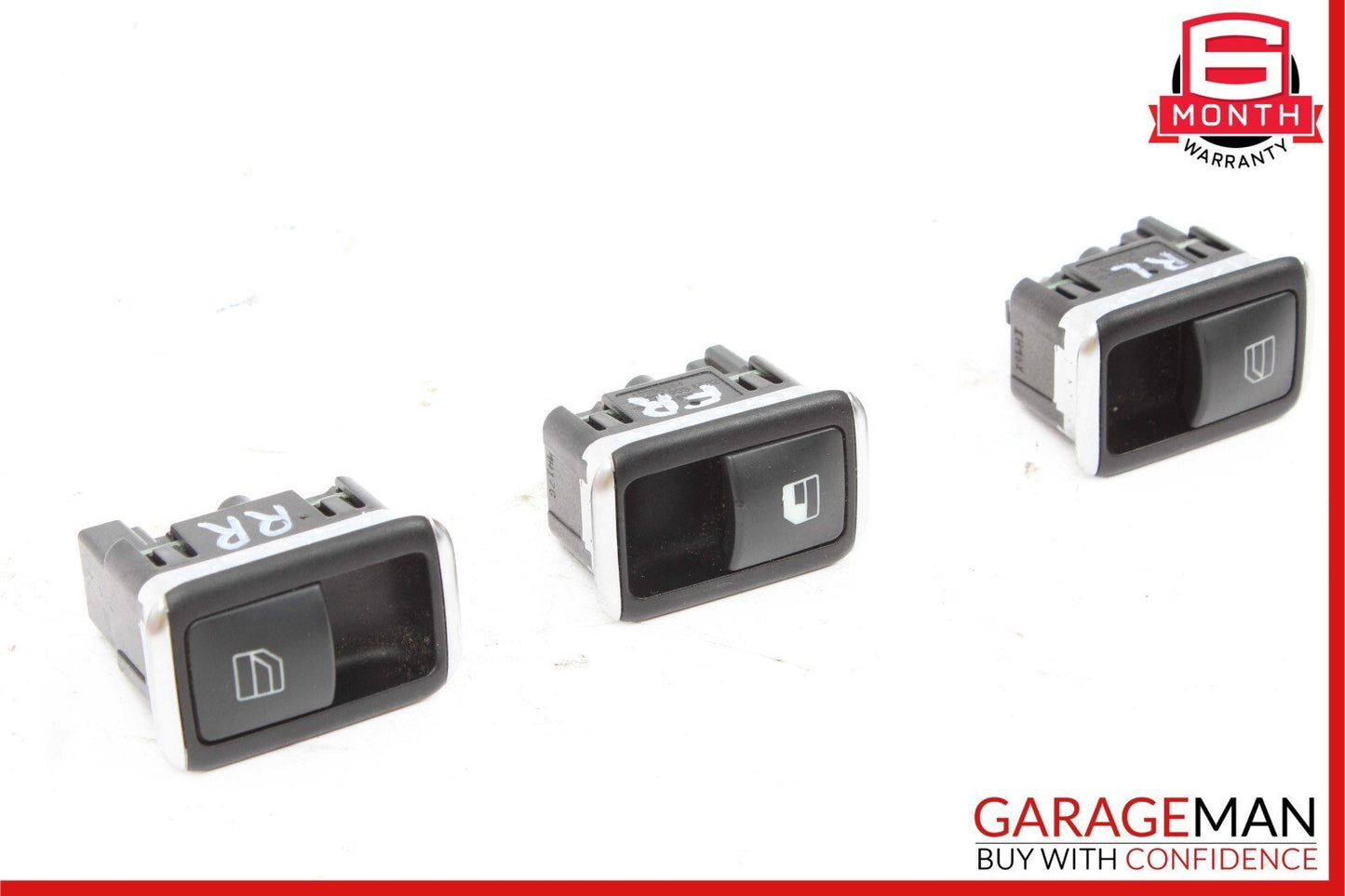 07-13 Mercedes W204 C250 CL550 Push Start Ignition Side Window Switch Button Set