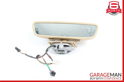 10-13 Mercedes W221 S550 Interior Top Upper Rear View Mirror Beige OEM