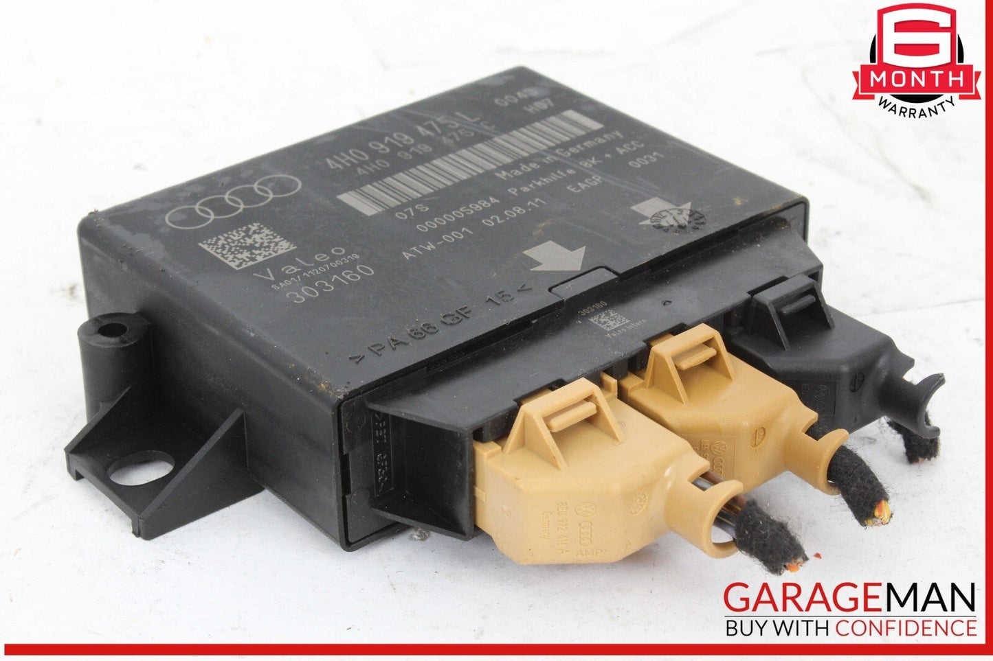 11-14 Audi A8 Quattro Parking Assist Control Module Unit OEM