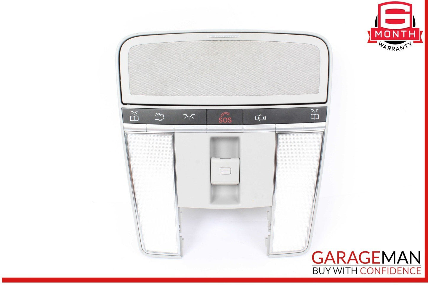 07-09 Mercedes W216 CL550 Overhead Dome Light Sunroof Control Gray OEM