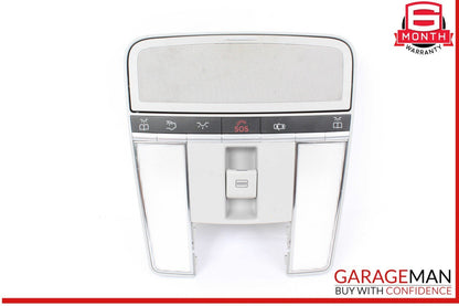 07-09 Mercedes W216 CL550 Overhead Dome Light Sunroof Control Gray OEM