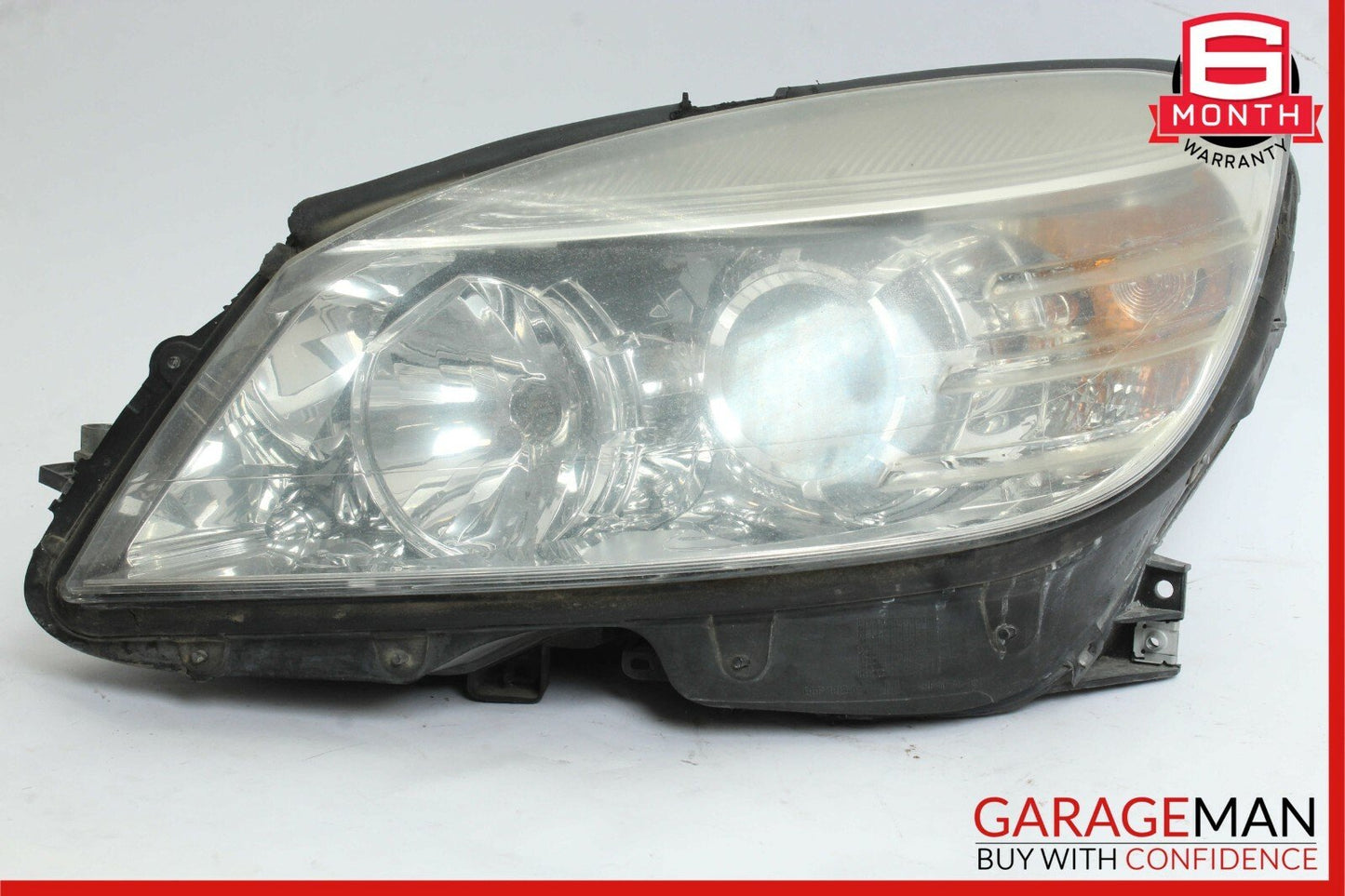 08-11 Mercedes W204 C300 C350 Front Left Side Headlight Head Light Lamp Halogen