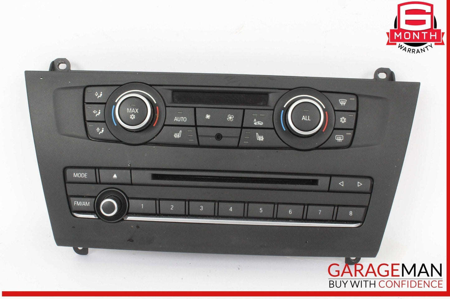 11-17 BMW X3 AC A/C Heater Climate Control Panel w/ Radio Control 9259616 OEM