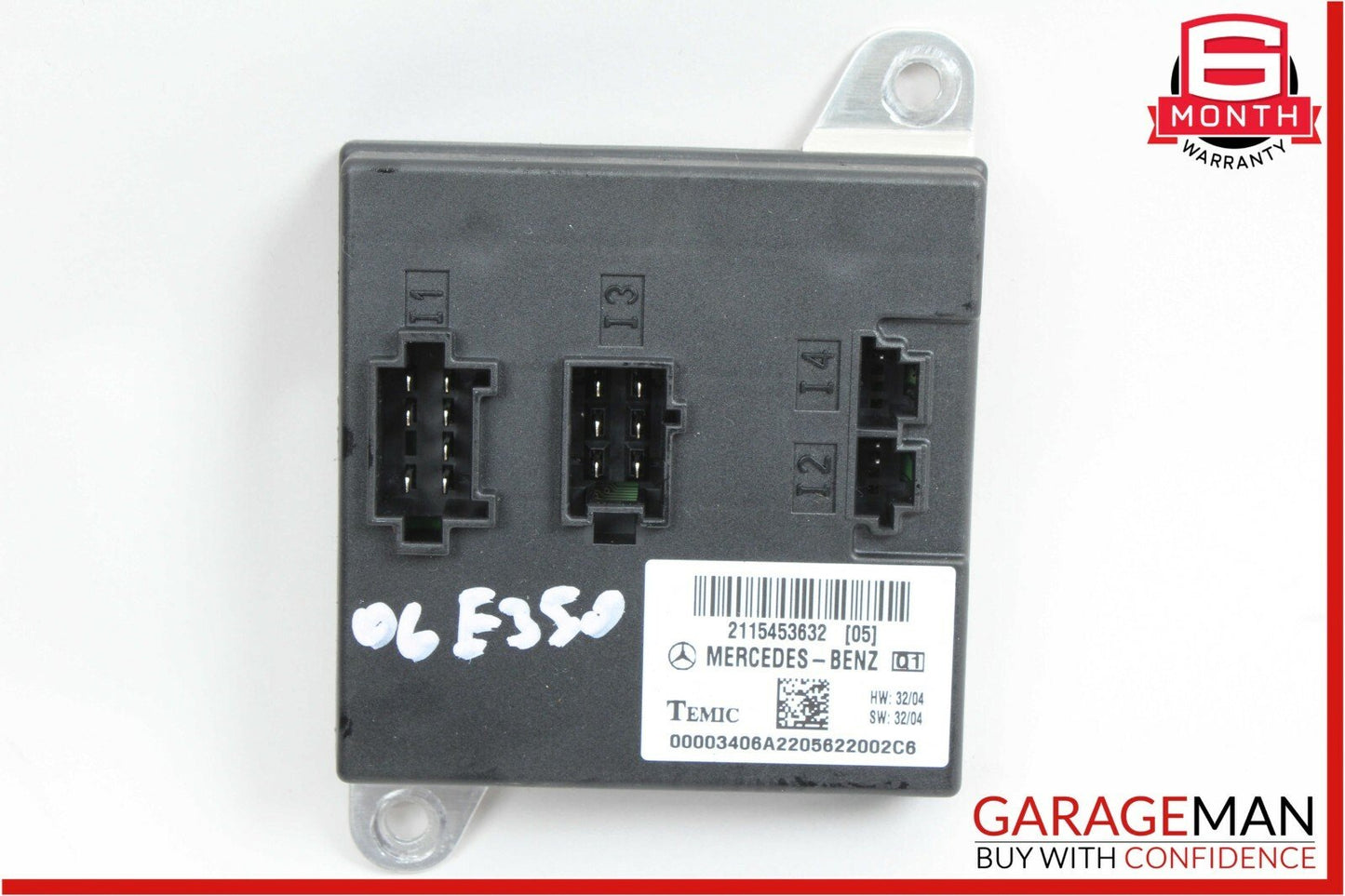 03-11 Mercedes W211 E320 E350 CLS500 BCM BCU Body Computer Control Module OEM
